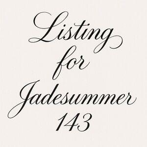 Listing for Jadesummer